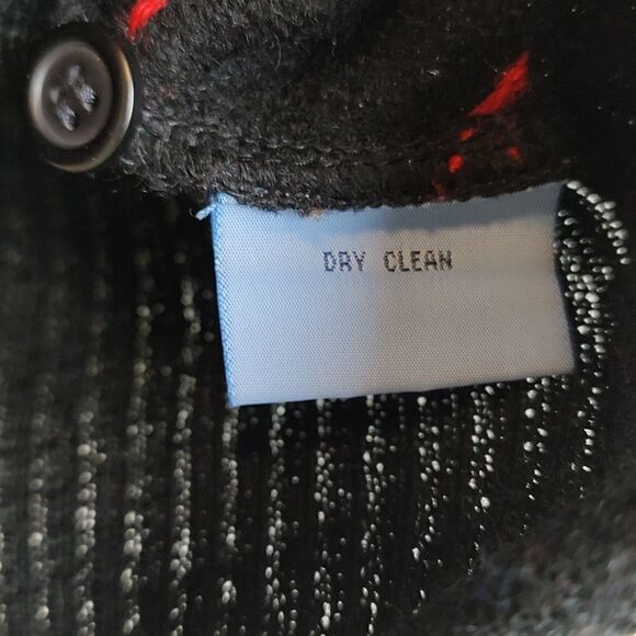 Cambridge Dry Goods Company Boiled Wool Embroidered Christmas Vest Size L - Picture 15 of 16